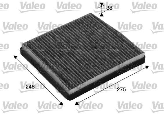 Kupefilter VALEO 715512 VALEO CLIMFILTER PROTECT 715512 Pollenfilter VOLVO XC70 1999