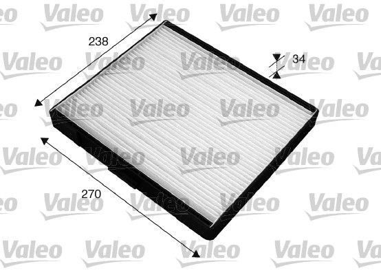 Interieurfilter VALEO 715517 VALEO CLIMFILTER COMFORT 715517: Interieur-filter Hyundai COUPE 2004