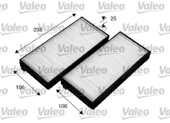 VALEO Pollen filter 715523 VALEO 715523 genuine Clarus Saloon (K9A) ac filter price