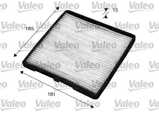 Pollenfilter VALEO 715524 VALEO CLIMFILTER COMFORT 715524 Pollenfilter HYUNDAI i10 2012