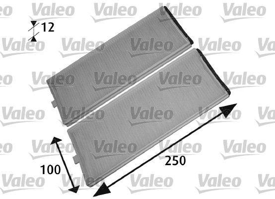 VALEO Φίλτρο, αέρας εσωτερικού χώρου 715525 715525 CLIMFILTER COMFORT Φίλτρο αέρα εσωτερικού χώρου HYUNDAI EXCEL VALEO