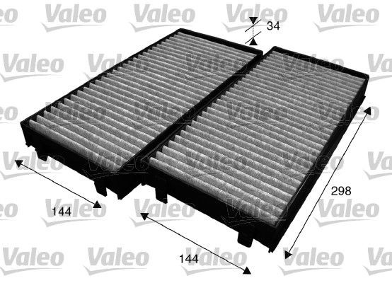 VALEO Filtro abitacolo 715584 715584 VALEO Filtro climatizzatore BMW prezzo