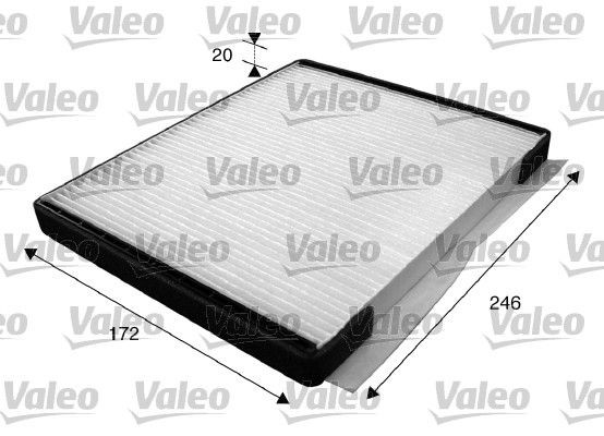 VALEO Kupefilter 715592 Pollenfilter VALEO TERRACAN 715592 billige