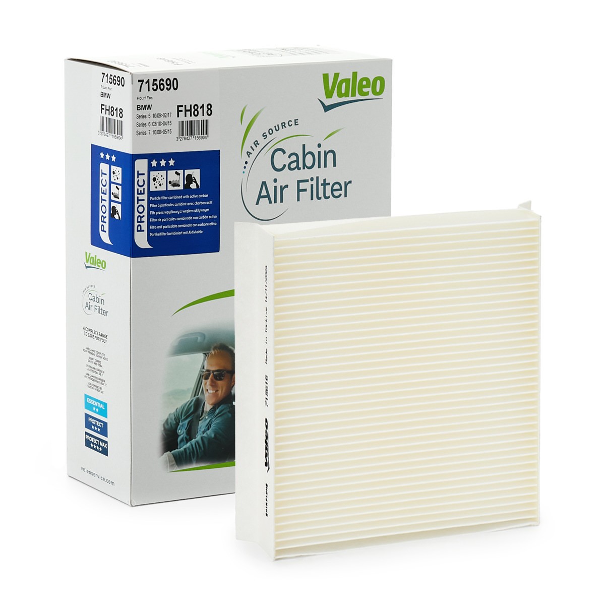 VALEO Filtro abitacolo 715616 715616 CLIMFILTER COMFORT costo Filtro abitacolo VALEO FIAT 600