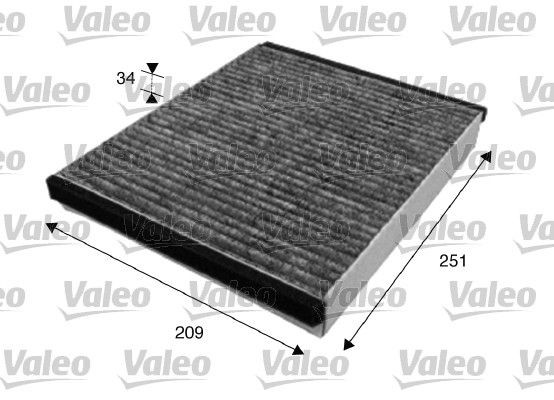 VALEO Kupéfilter 715628 715628 VALEO pollenfilter FORD TRANSIT COURIER