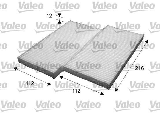 VALEO Interieurfilter 715639 Koolstoffilter VALEO PICANTO 715639 goedkoop