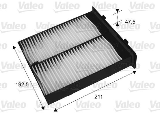 VALEO Interieurfilter 715652 Microfilter VALEO CARRY Kasten 715652 goedkoop
