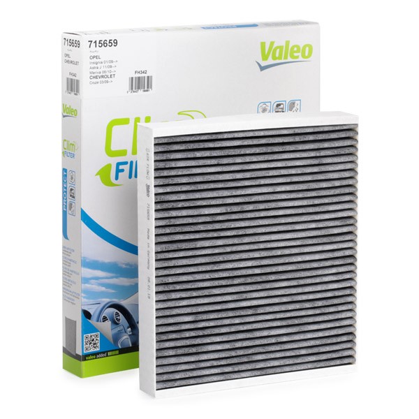 VALEO Filter vnútorného priestoru 715659 715659 CLIMFILTER PROTECT Kabínový filter OPEL TIGRA VALEO