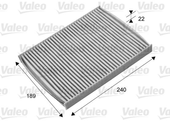 Kupefilter VALEO 715661 VALEO CLIMFILTER PROTECT 715661 Klimafilter FORD B-MAX 2015