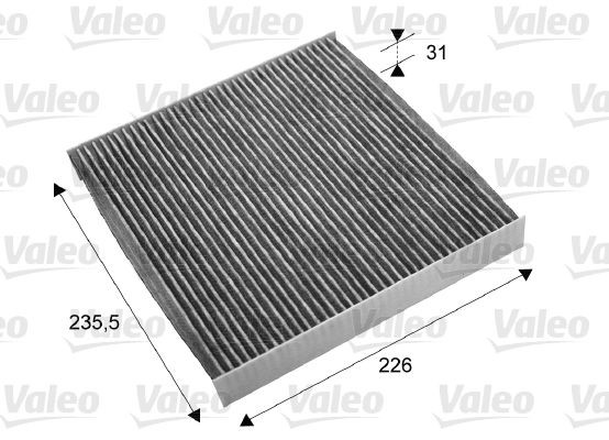 VALEO Kupéfilter 715678 715678 VALEO friskluftsfilter HONDA STREAM