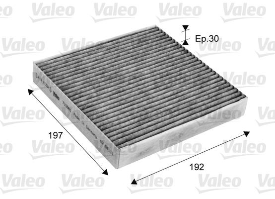 Filter vnútorného priestoru VALEO 715681 VALEO CLIMFILTER PROTECT 715681 Peľový filter JAGUAR XJ 2019
