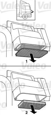 VALEO Pollenfilter 716023 pris Pollenfilter Mercedes-Benz 904 716023 VALEO