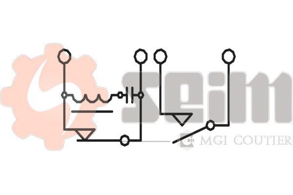 SEIM Διακόπτης των φώτων φρένων CS58 Διακοπτης φωτων φρενων SEIM Opel OMEGA CS58