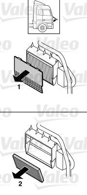 VALEO Interieurfilter 716041 Volvo V50 Interieur-filter VALEO CLIMFILTER COMFORT 716041