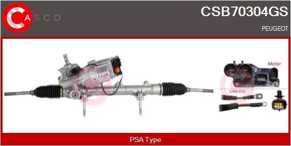 Stuurhuis CASCO CSB70304GS CASCO CSB70304GS: Stuurhuis Peugeot 207 2006