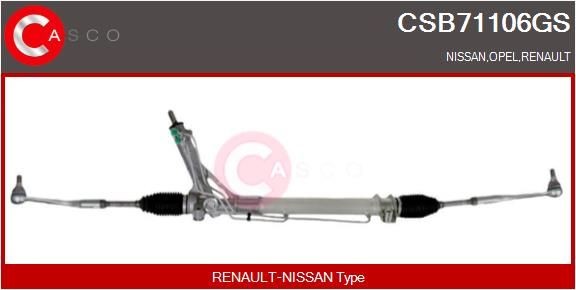CASCO Styrväxel CSB71106GS CSB71106GS CASCO styrväxel NISSAN NAVARA