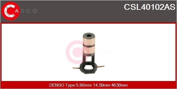 CASCO Anello collettore, alternatore CSL40102AS Anello collettore, alternatore CASCO CSL40102AS prezzo Kit riparazione PEUGEOT Boxer Camion pianale/Telaio (250)