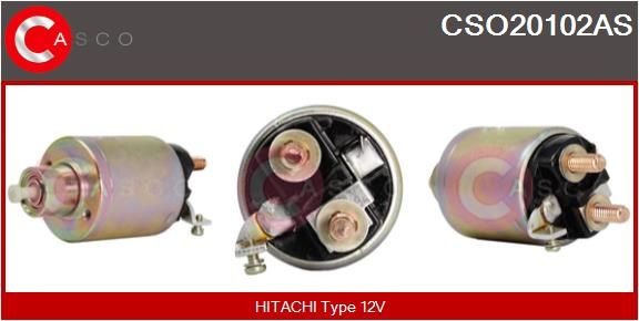CASCO Magnetlülitus, starter CSO20102AS CASCO CSO20102AS Tõmberelee Opel Kadett B Kupee odav