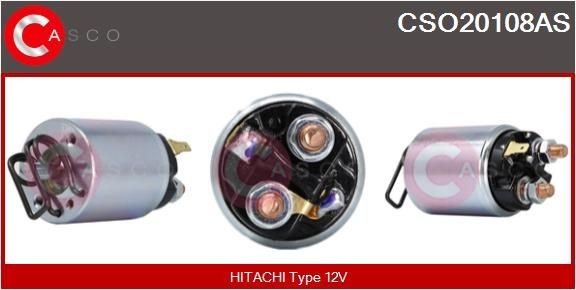 Elettromagnete motorino avviamento CASCO CSO20108AS CASCO CSO20108AS Solenoide motorino avviamento NISSAN X-TRAIL 2007