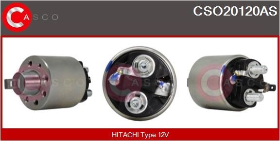 CASCO Solenoid, startmotor CSO20120AS Byta Solenoid startmotor Mazda B Series UF kostnad CASCO CSO20120AS