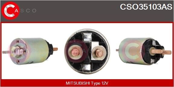 Interruptor electromagnético, motor de arranque CASCO CSO35103AS CASCO CSO35103AS: Solenoide de arranque Kia CEE'D 2014