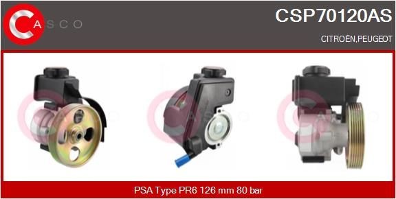 CASCO Pompa idraulica, sterzo CSP70120AS CSP70120AS Pompa idroguida HONDA ACCORD CASCO costo