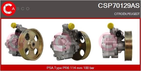 CASCO Power steering pump CSP70129AS LAND ROVER DISCOVERY CASCO power steering pump CSP70129AS