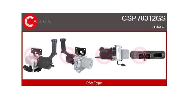 CASCO Servopump CSP70312GS CSP70312GS CASCO hydraulpump styrsystem NISSAN NAVARA