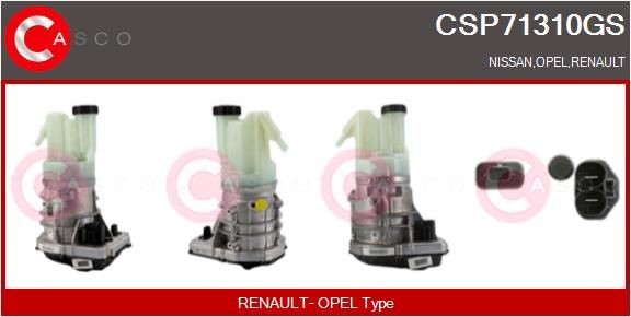 CASCO Servopumpe CSP71310GS CSP71310GS Servopumpe NISSAN PATROL CASCO kaufen
