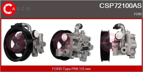 Servopumpe CASCO CSP72100AS CASCO CSP72100AS: Hydraulikkpumpe Ford TRANSIT CONNECT 2012