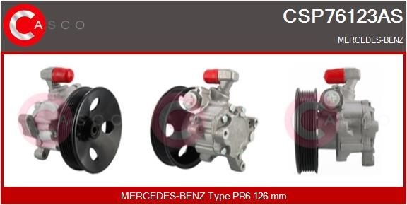Pompa idraulica, sterzo CASCO CSP76123AS CASCO CSP76123AS costo Pompa idroguida Mercedes SL 2009