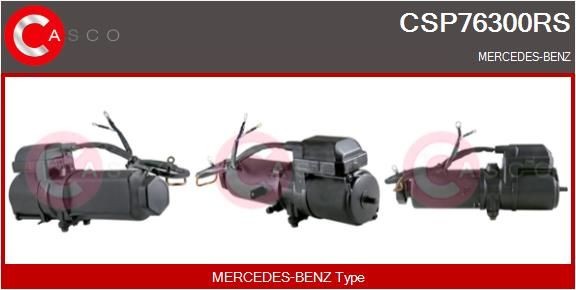 Servo čerpadlo CASCO CSP76300RS CASCO CSP76300RS Čerpadlo posilňovača riadenia Mercedes-Benz Trieda A 2003