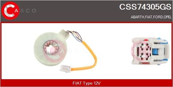 Rooliasendi andur CASCO CSS74305GS CASCO CSS74305GS FORD KA 2001 Rooliasendi andur