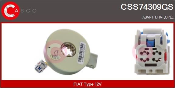 Hjuludslagsføler CASCO CSS74309GS CASCO CSS74309GS Hjuludslagsføler OPEL CORSA 2023