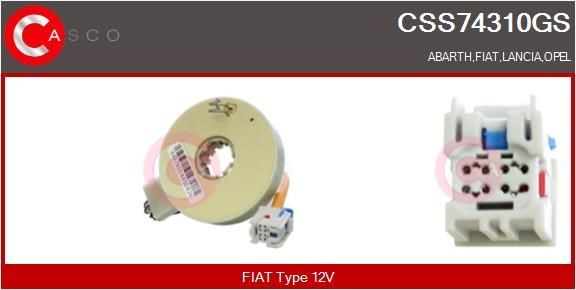 CASCO Sensore angolo sterzo CSS74310GS CASCO CSS74310GS Sensore angolo sterzo Opel Combo D Van originale prezzo