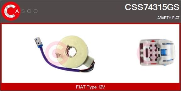CASCO Hjuludslagsføler CSS74315GS Hjuludslagsføler CASCO Dodge NITRO CSS74315GS