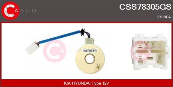 CASCO Sensor do ângulo da direcção CSS78305GS CASCO CSS78305GS Sensor do ângulo da direcção Nissan Micra K12 preço