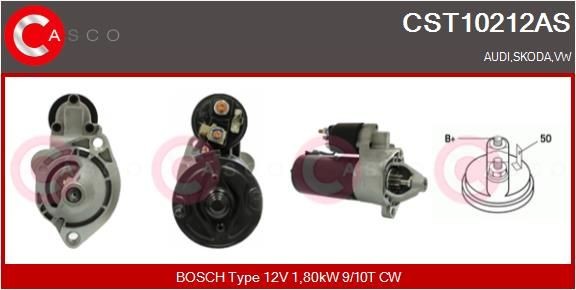 CASCO Starter CST10212AS Startmotor CASCO LT CST10212AS billig