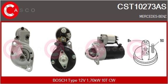 CASCO Μίζα CST10273AS CASCO CST10273AS Μίζα Mercedes A Class W169 τιμες