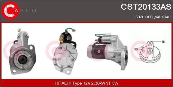 Starter motor CASCO CST20133AS CASCO CST20133AS OPEL CAMPO 1999 starter motor price