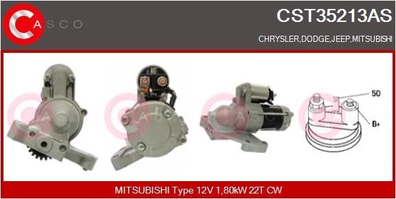 CASCO Motorino avviamento CST35213AS CASCO CST35213AS costo Motorino avviamento CHEVROLET CHEVY