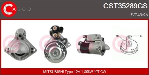 Motorino avviamento CASCO CST35289GS CASCO CST35289GS Motorino di avviamento Fiat FREEMONT 2020