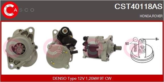 CASCO Motorino avviamento CST40118AS CASCO CST40118AS Motore di avviamento Honda Prelude 5 prezzo