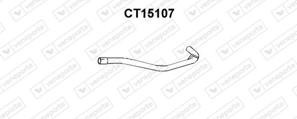 VENEPORTE Voorpijp CT15107 VENEPORTE CT15107 Uitlaatbocht BX Hatchback prijs