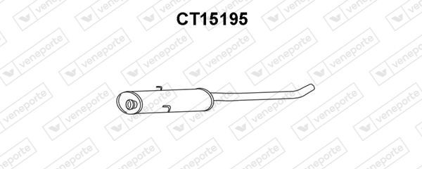 VENEPORTE Panela de escape dianteira CT15195 CT15195 VENEPORTE Panela de escape dianteira Fiat baratos