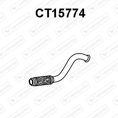 VENEPORTE Tubo gas scarico CT15774 CT15774 Tubi gas scarico VENEPORTE Citroën