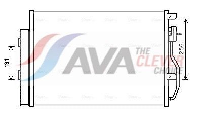 AVA COOLING SYSTEMS Condensor voor airco CTA5048D AVA COOLING SYSTEMS CTA5048D Condensor voor airco Chevrolet Aveo T300 goedkoop