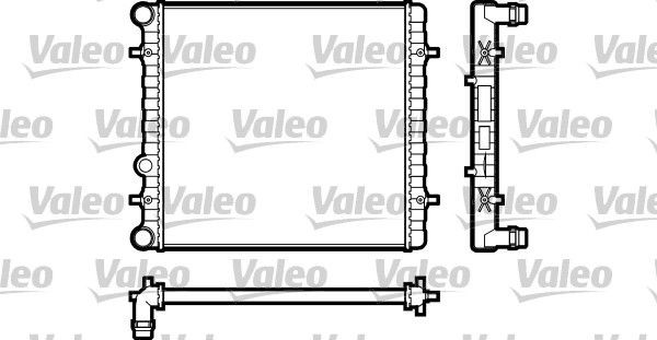 VALEO Radiators, Motora dzesēšanas sistēma 731606 VALEO 731606 orģinālās Dzesēšanas radiatori SSANGYONG ACTYON cena