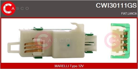 CASCO Regulador, intervalo de limpa-vidros CWI30111GS CASCO CWI30111GS Regulador, intervalo de limpa-vidros