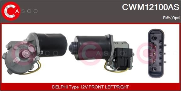 CASCO Motor stieračov CWM12100AS CWM12100AS Motor stieračov OPEL TIGRA CASCO